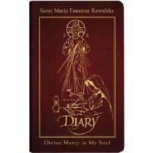 DIARY ST FAUSTINA  LEATHER BOUND