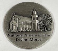 NATIONAL SHRINE OF THE DIVINE MERCY POCKET COIN